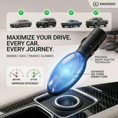 šSaves 30% on fuel consumption ā Plug and Play Fuel Saver