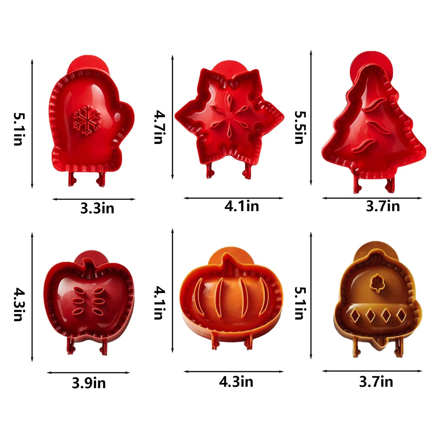 🎄Holiday Pre-Sale🎅 Festive Baking Molds ✨ Perfect Pies & Cookies Every Time