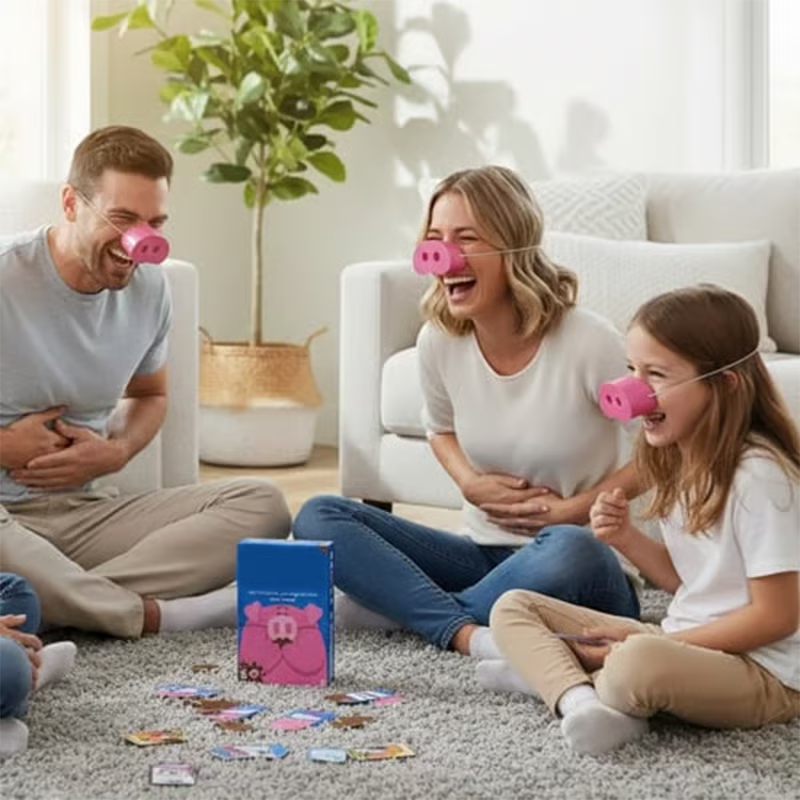 Piggy Nose Puzzle & Game Set