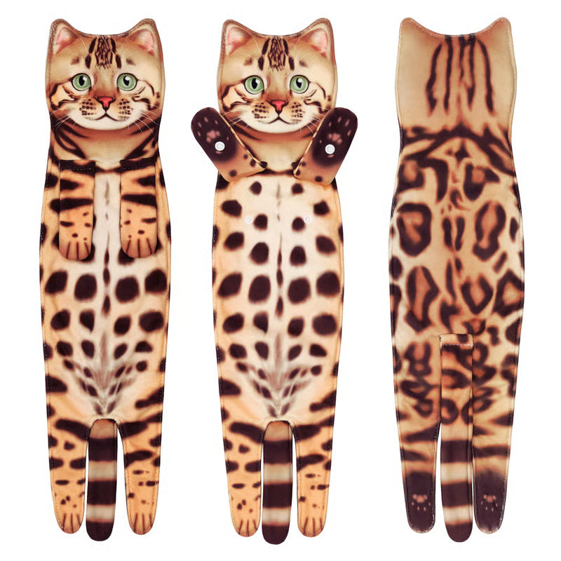 π Early Christmas Sale β Up to 49% OFF! π
Funny Cat Hand Towels