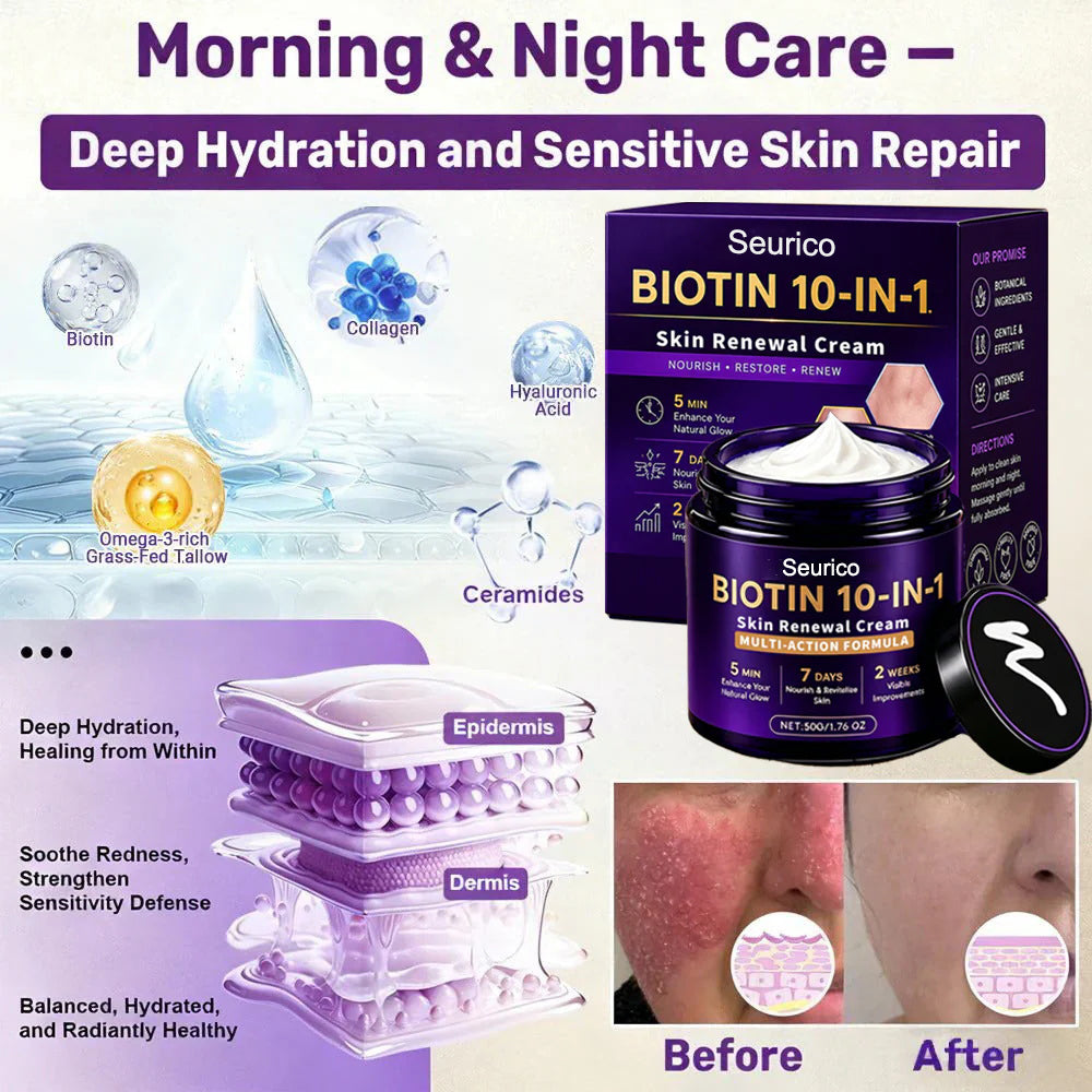 🔥Seurico® Biotin 10-in-1 Skin Restoration Cream