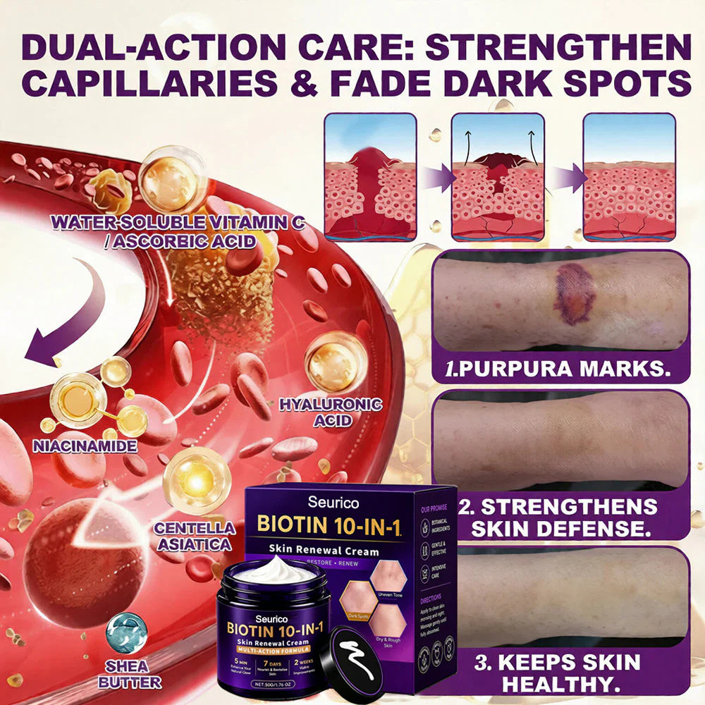 🔥Seurico® Biotin 10-in-1 Skin Restoration Cream