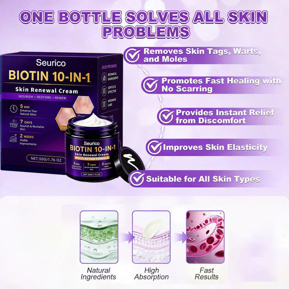 🔥Seurico® Biotin 10-in-1 Skin Restoration Cream