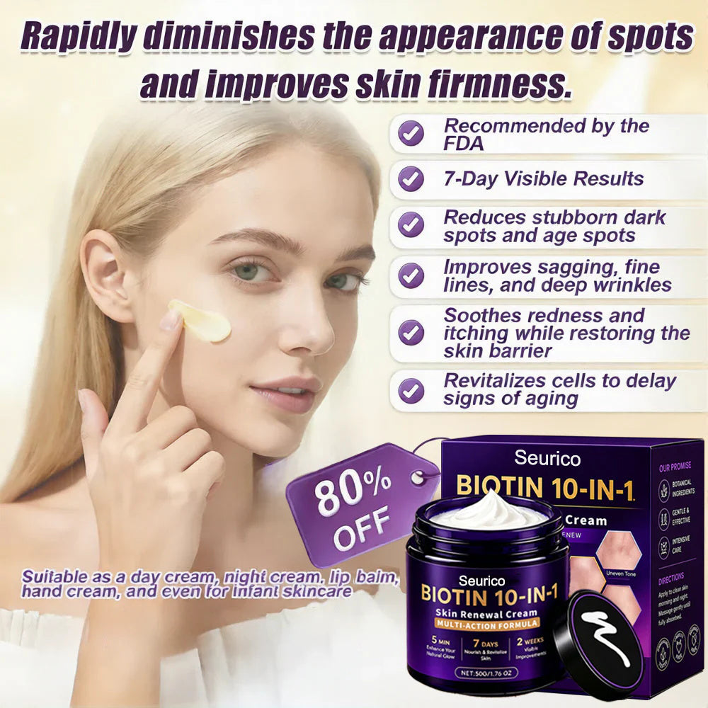 🔥Seurico® Biotin 10-in-1 Skin Restoration Cream