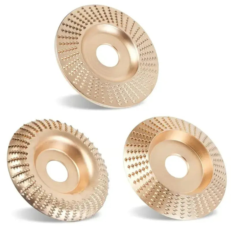 3PCS Wood Carving Disc Set for Angle Grinder