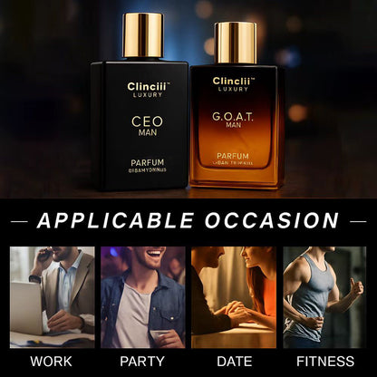 Final 3 Hours: 60%OFF🔥Gentlemen’s Fragrance Set with CEO MAN Perfume & G.O.A.T MAN Aroma
