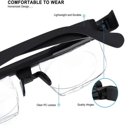 🔥Final 3 hours 60% offAdjustable Focus Glasses for Near and Far Sight