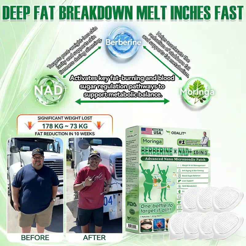 🇺🇸 𝐎𝐟𝐟𝐢𝐜𝐢𝐚𝐥 𝐔𝐒 𝐒𝐭𝐨𝐫𝐞 | 🧑‍⚕️🩺 ODALIT® Moringa · Berberine × NAD+ 𝟏𝟎-𝐢𝐧-𝟏 𝐀𝐝𝐯𝐚𝐧𝐜𝐞𝐝 𝐍𝐚𝐧𝐨 𝐌𝐢𝐜𝐫𝐨𝐧𝐞𝐞𝐝𝐥𝐞 𝐏𝐚𝐭𝐜𝐡 — 𝐎𝐧𝐜𝐞 𝐃𝐚𝐢𝐥𝐲, 𝐕𝐢𝐬𝐢𝐛𝐥𝐞 𝐑𝐞𝐬𝐮𝐥𝐭𝐬 𝐢𝐧 𝟕 𝐃𝐚𝐲𝐬