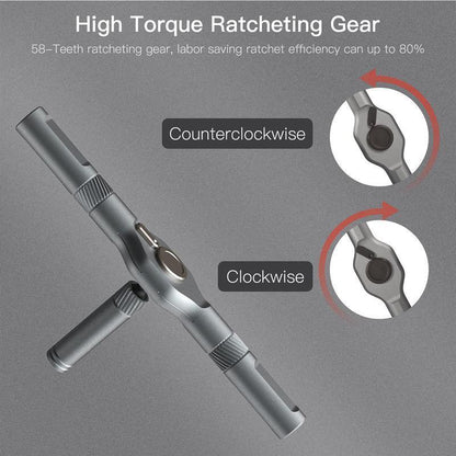 DIY Screwdriver 24 in 1, 2026 Upgrade Multi Bit Magnetic Screwdriver Set Multifunctional Toolbox