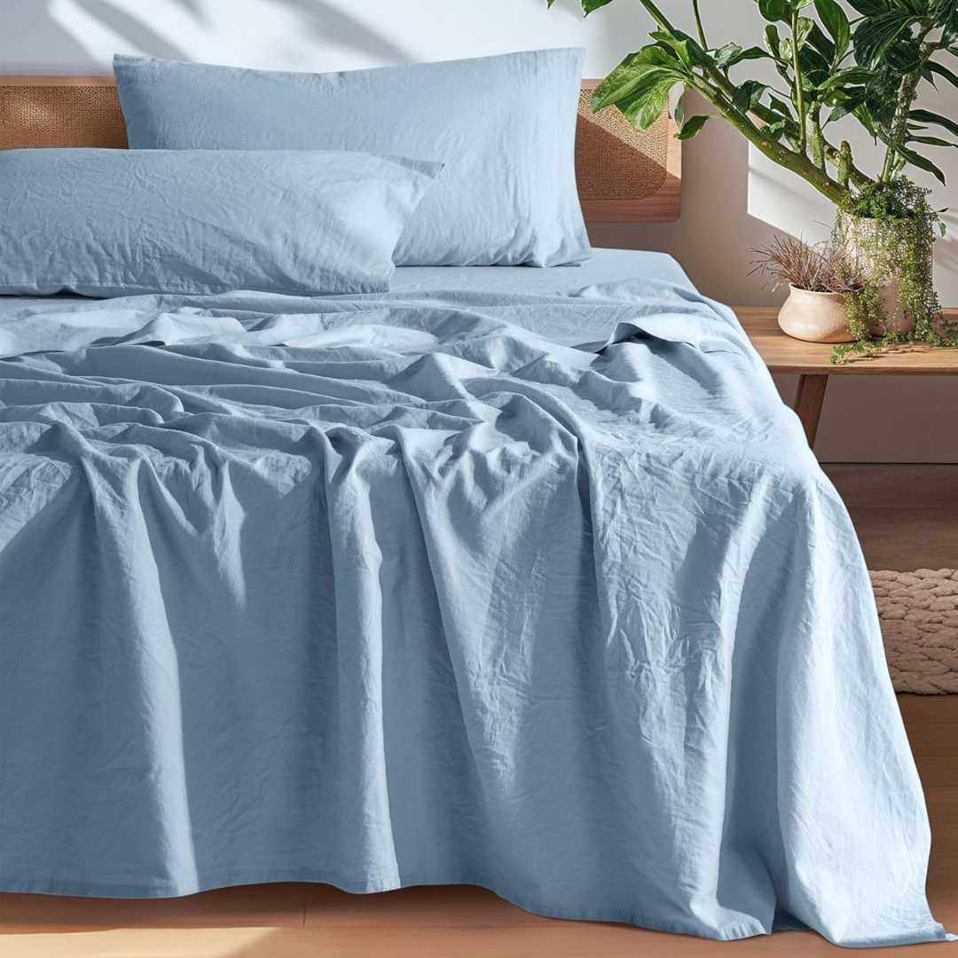 Natural European Linen Sheet