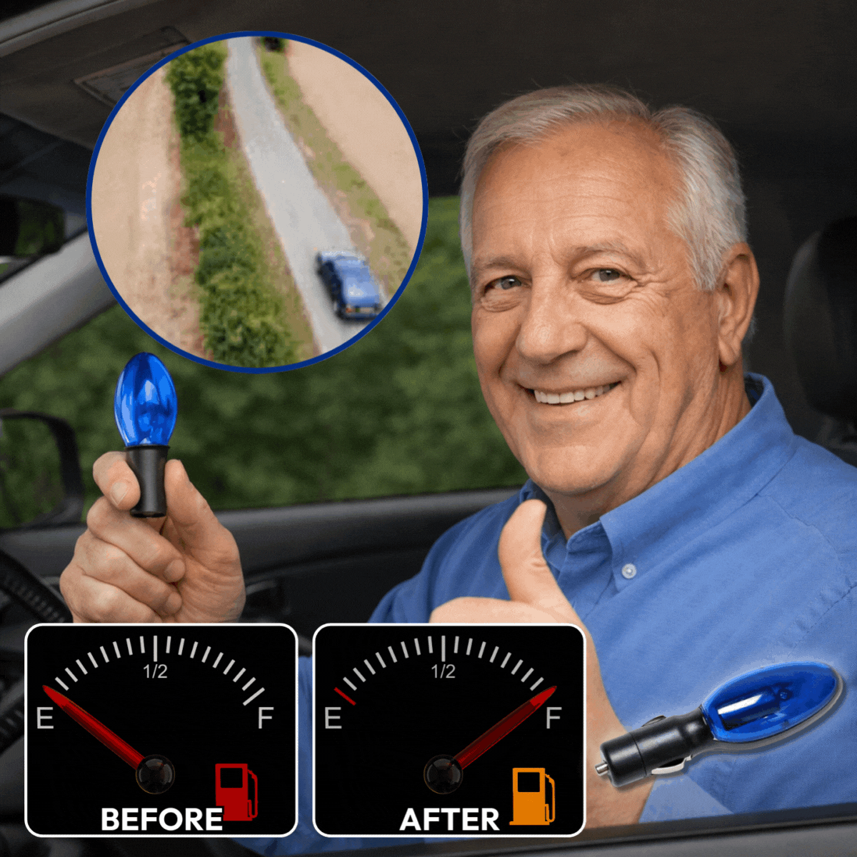 🚗Saves 30% on fuel consumption — Plug and Play Fuel Saver