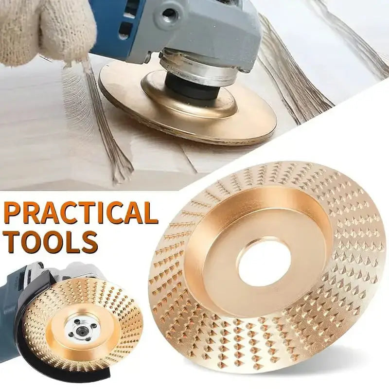 3PCS Wood Carving Disc Set for Angle Grinder
