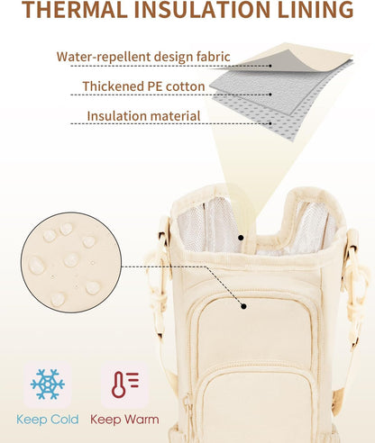 🎁Hot Sale🔥Water Bottle Carrier Bag for 40oz Tumbler