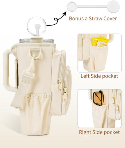 🎁Hot Sale🔥Water Bottle Carrier Bag for 40oz Tumbler
