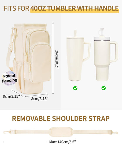 🎁Hot Sale🔥Water Bottle Carrier Bag for 40oz Tumbler