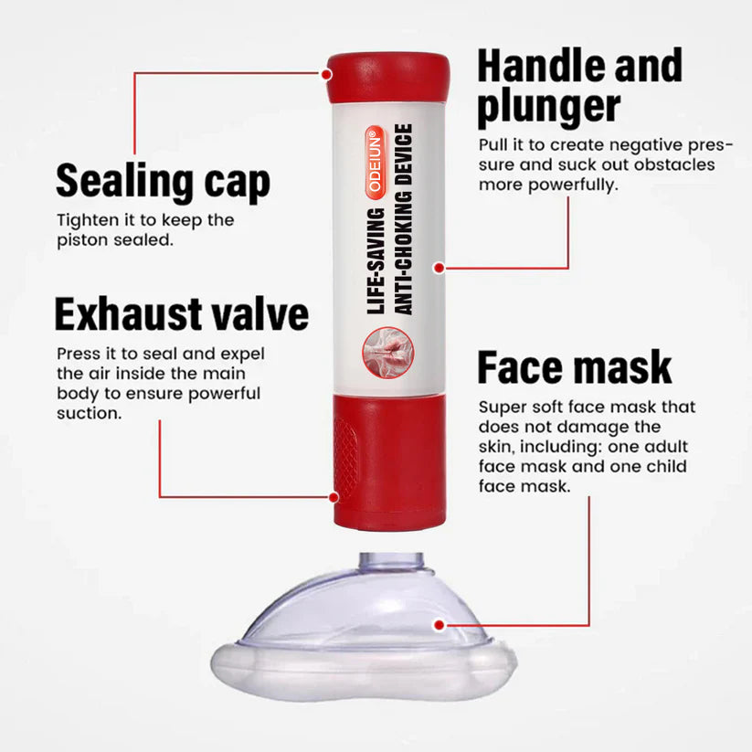 ODEIUN® Life-Saving Anti-Choking Device Plus