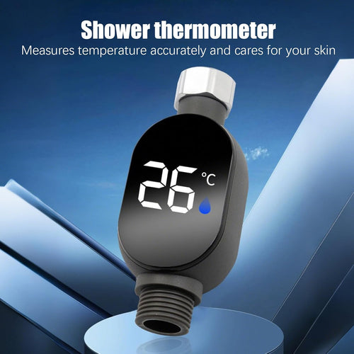 Shower thermometer🌡️No more guesswork – instant temperature!