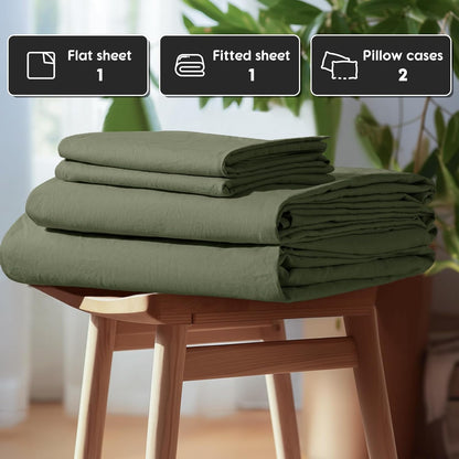 Natural European Linen Sheet