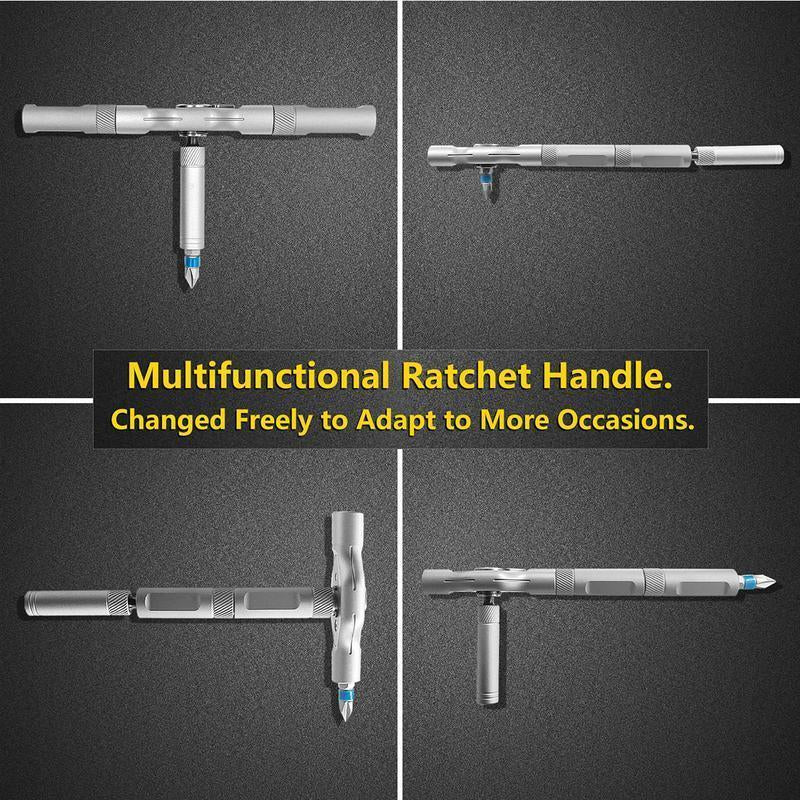 DIY Screwdriver 24 in 1, 2026 Upgrade Multi Bit Magnetic Screwdriver Set Multifunctional Toolbox