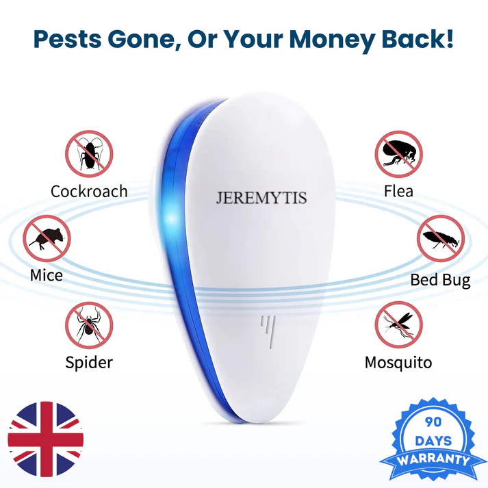 JEREMYTIS™ - Ultrasonic Pest Repeller