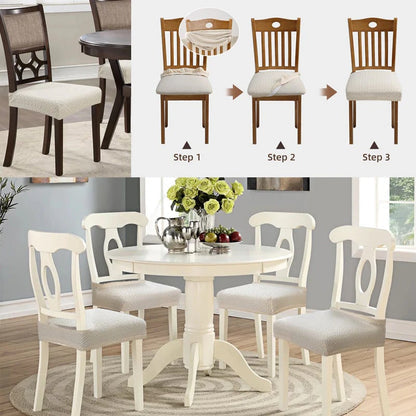🔥 Waterproof Jacquard Chair Covers! Durable, Stylish & Easy-Clean 🪑