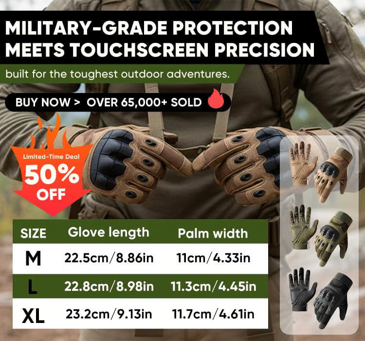 Tactical FullFinger Gloves