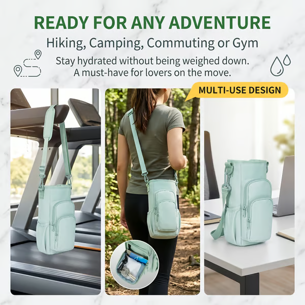 🎁Hot Sale🔥Water Bottle Carrier Bag for 40oz Tumbler