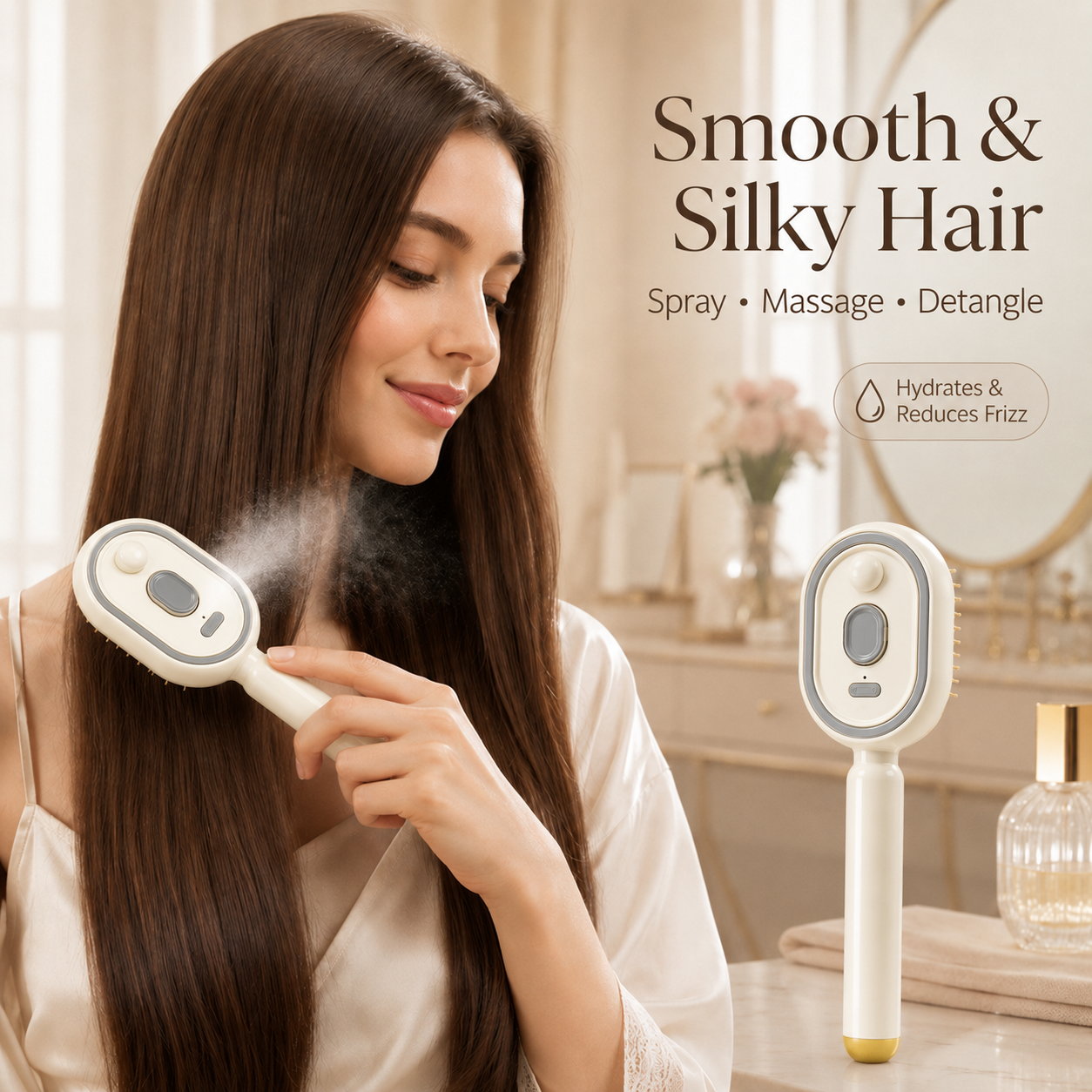 🔥Last Day Sale 50% OFF🔥Electric Spray Air Cushion Massage Comb