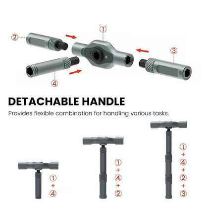DIY Screwdriver 24 in 1, 2026 Upgrade Multi Bit Magnetic Screwdriver Set Multifunctional Toolbox