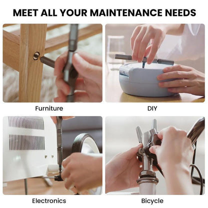 DIY Screwdriver 24 in 1, 2026 Upgrade Multi Bit Magnetic Screwdriver Set Multifunctional Toolbox
