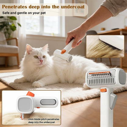🔥2026 HOT SALE - 2-IN-1 Pet Self-Detangling & Grooming Comb