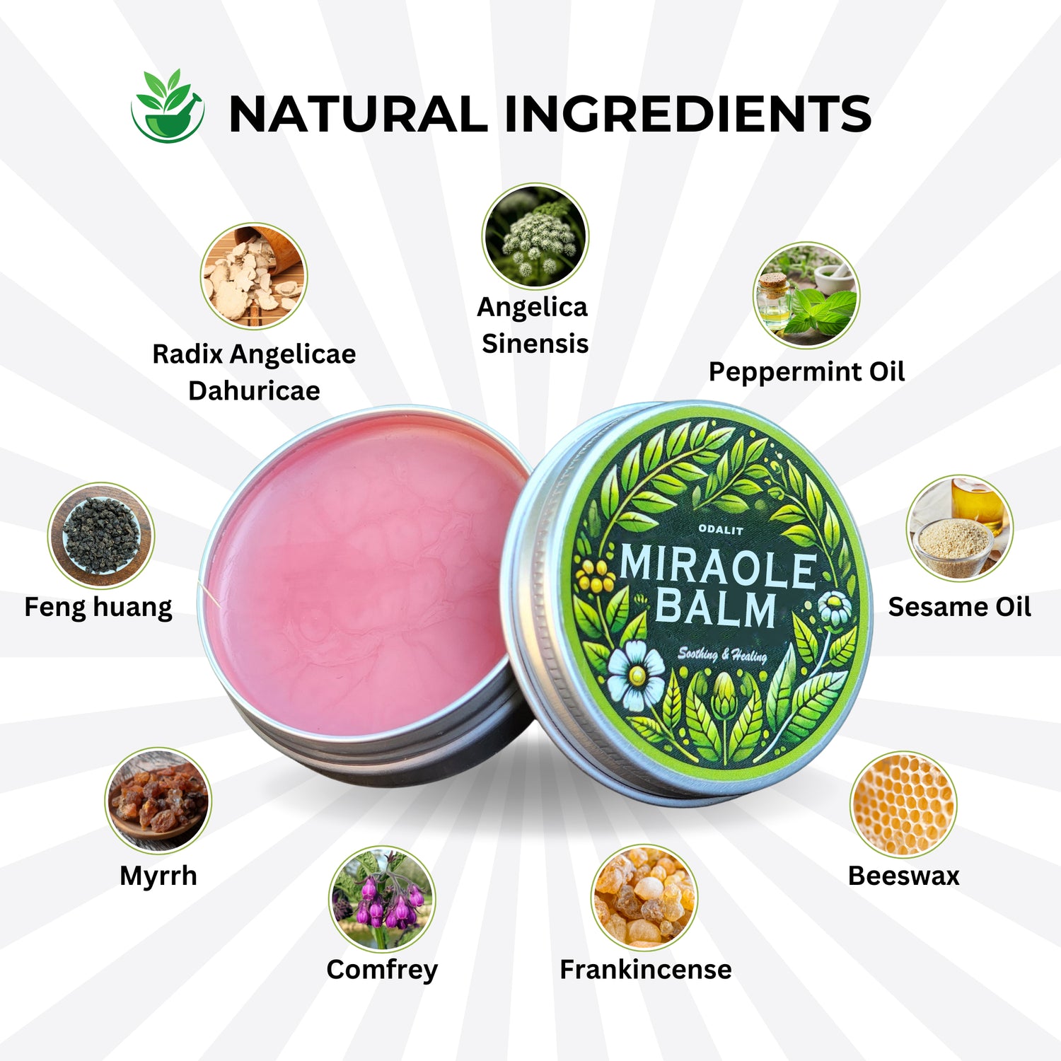 ODALIT Miraole Balm™ Herbal Powerhouse