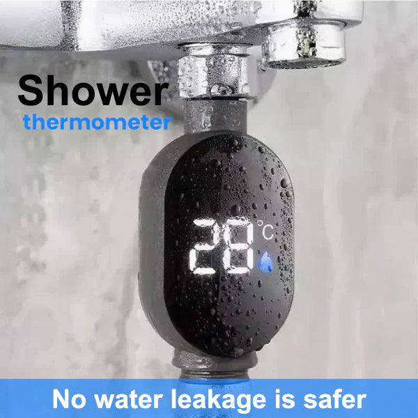 Shower thermometer🌡️No more guesswork – instant temperature!