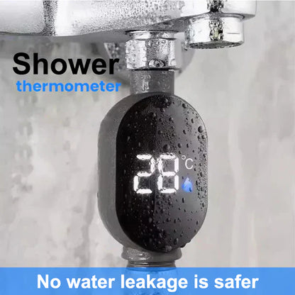 Shower thermometer🌡️No more guesswork – instant temperature!
