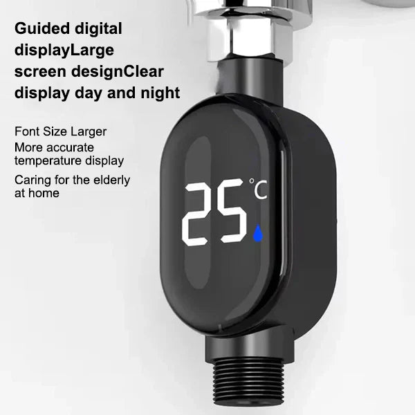 Shower thermometer🌡️No more guesswork – instant temperature!